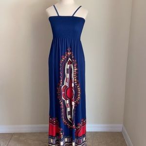 Cristina Love Printed Maxi Dress